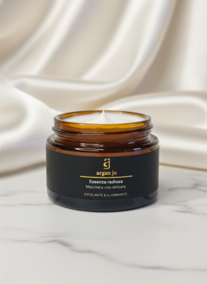 Maschera esfoliante crema a base di olio di argan